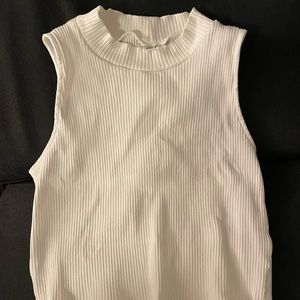 High Neck Crop Top - Size S